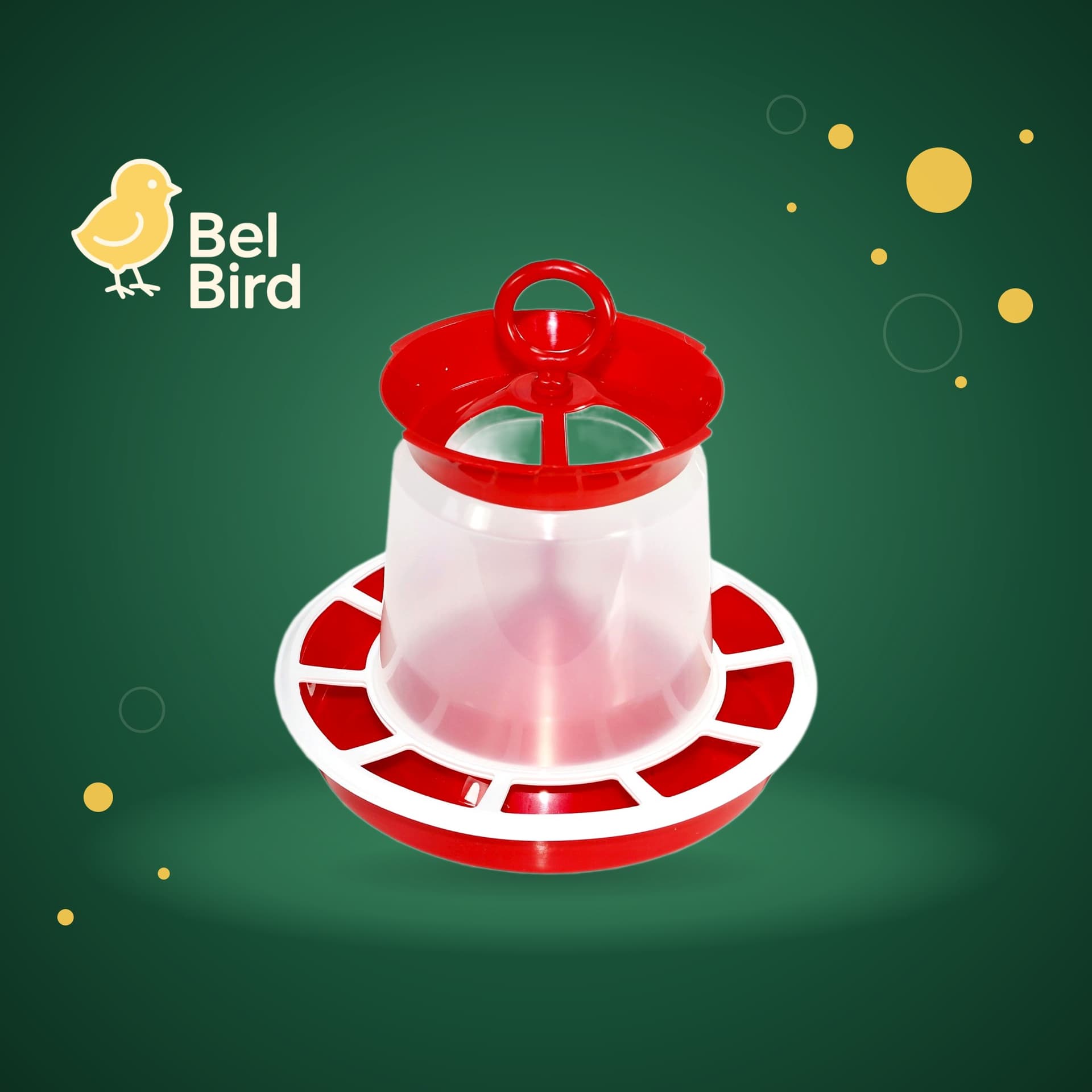 Кормушка для домашней птицы (3,5 кг) с регулируемыми ячейками